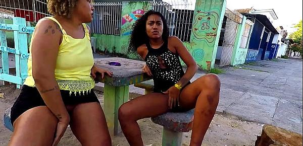  MYLLENA RIOS SURPEENDEU TODO MUNDO QUANDO DECIDIU TIRAR A MÁSCARA NO MEIO DA GRAVAÇÃO DE EXIBICIONISMO NA PRAÇA COM GRAZY SAPECA